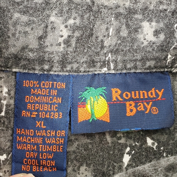 Sailfish *** Vintage Roundy Bay button-up shirt extra large - Picture 2 of 9